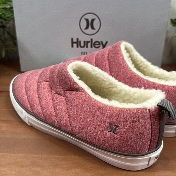 Hurley Women's Arlo Puff Slip On Clog Shoes Size 7 - Picture 5 of 6